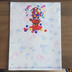 Vintage Lisa Frank stationary. Bubble gum machine